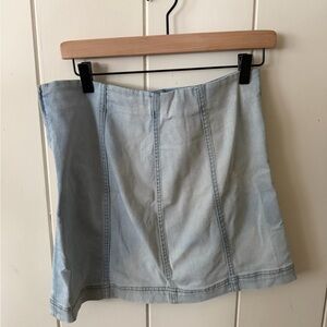Wild Fable Light Blue Mini Skirt